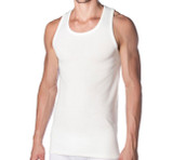 Speedy Line Canottiera uomo spalla larga lana e cotone Made in Italy OP34