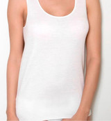 Canotta donna spalla larga lana e cotone Made in Italy OP18 Speedy Line