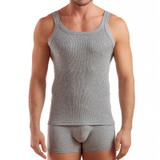 Enrico Coveri (3 pezzi) Canottiera Uomo Spalla Stretta Cotone Costina ET1105