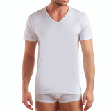 Enrico Coveri ET1131 Maglia Uomo Scollo V Mezza Manica Cotone - 3 Pz