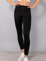 Leggings donna tecnico interno semplice, elasticizzato,vita doppiata LG13 SIèLEI