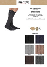 6 paia Calza uomo lunga in cashmere 1510 Meritex