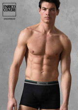 Enrico Coveri EB1312 Boxer Uomo Cotone Elasticizzato - 6 Pezzi