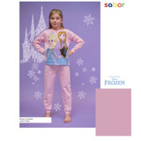 Pigiama bambina in cotone felpato DY50A3578 FROZEN SABOR Pigiama bambina in cotone felpato DY50A3578 FROZEN SABOR