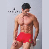 6 Boxer Uomo Christmas in cotone elasticizzato NAVIGARE