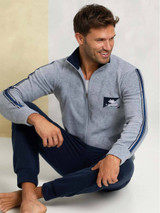 Tuta da uomo full zip in pile GA2022 IL GRANCHIO