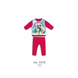 Pigiama Natalizio neonato/a in cotone felpato WI 4282 ELLEPI