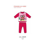 Pigiama Natalizio neonato/a in cotone felpato WI 4282 ELLEPI