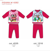 Pigiama Natalizio neonato/a in cotone felpato WI 4282 ELLEPI
