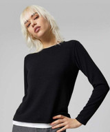 Maglia donna a manica lunga  in morbido mix di viscosa 4862 JADEA