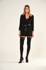 Autoreggente in nano-fibra,coprente effetto seta 30Den Made in Italy  BELLISSIMA