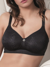 Creaciones Selene Ines Reggiseno Protesico Donna Senza Ferretto in Tessuto Jacquard con Coppe in Schiuma