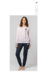 Pigiama donna lungo in cotone estivo LP5234 LOTTO