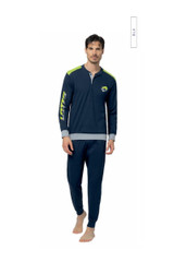 Pigiama Uomo Lungo Lotto LP1222 in Cotone Jersey Leggero Estivo