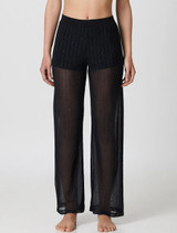 Pantalone in tulle trasparente e glitter con culotte 4826 Moda JADEA