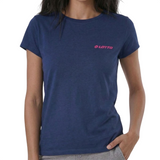 Maglia Donna Manica Corta in 100% Cotone  Lotto LA1011 con Logo