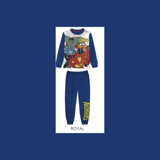 Pigiama bambino in cotone felpato MV40M7623 AVENGERS SABOR