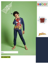 Pigiama bambino lungo in cotone estivo MV40M7740 SPIDERMAN