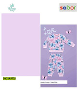 Pigiama neonaata lungo in cotone estivo DY32A9725 STITCH