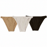 Intimidea (pacco da 3) Slip Donna Vita Bassa Invisibili in Microfibra Made in Italy