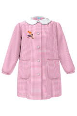 Siggi Grembiule scuola asilo bambina chiusura bottoni frontali 33GR4331