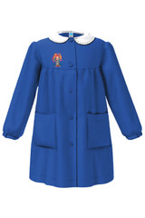 Siggi 33GR4366 Grembiule Scuola Elementare Bambina Con Bottoni Frontali