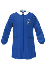 Siggi 33GR4398 Grembiule Scuola Elementare Bambino Blu Con Zip Frontale