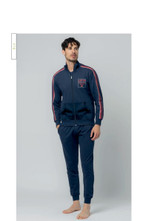 Tuta uomo full zip in cotone leggero  estivo LA1080 LOTTO