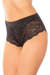 6 Pezzi Slip Donna Jadea 1031 in Microfibra con inserti avanti in Pizzo