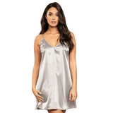 Sottoveste spallina stretta e scollo a punta RS759 Kissimo