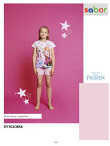 FROZEN Pigiama estivo corto bambina in cotone DY50A3854 SABOR