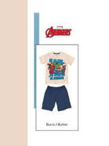 AVENGERS Pigiama estivo corto bambino in cotone MV40M7708 SABOR