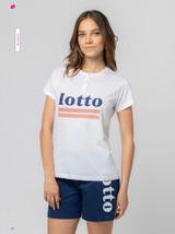 LOTTO Pigiama donna in cotone estivo mezza manica LP5245