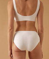 12 Pezzi Slip Donna 7002 in Cotone bielastico Midi JADEA