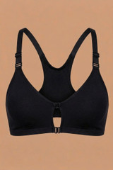 SIèLEI Reggiseno sportivo donna senza ferretto chiusura ganci frontali Coppa B-C Art.1806
