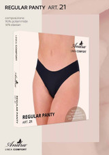 Andra Panty donna (6 pezzi) vestibilità regular traspirante e antibatterico Linea comfort 21