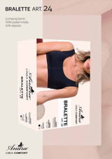 Andra Bralette Donna senza ferretto e coppe sfoderabili Linea comfort 24