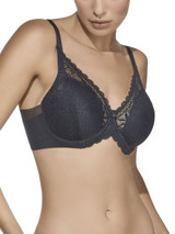 SELENE Reggiseno donna in pizzo con ferretto e coppe imbottite Mara