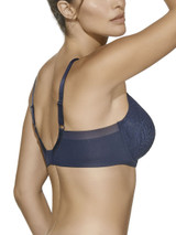 Creaciones Selene Mara Reggiseno Donna in Pizzo con Ferretto e Coppe Imbottite
