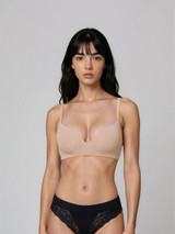 Jadea Reggiseno triangolo senza ferretto  in microfibra Abbraccio