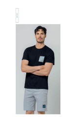 LOTTO Pigiama uomo in cotone estivo mezza manica LP1247