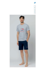 LOTTO Pigiama uomo in cotone estivo mezza manica LP1245