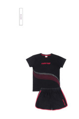 LOTTO Pigiama donna in cotone estivo mezza manica LP5258