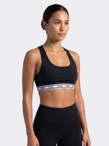 ICON Brassiere in cotone bielastico con elastico esterno logato IWU03