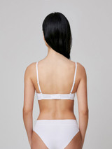 Jadea Reggiseno super push up in micorfibra, senza ferretto e coppa imbottita Fiamma