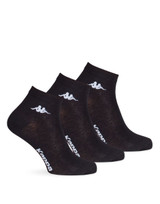 6 Paia Calza Corta Unisex Kappa K004 in Jersey di Cotone. Ideale per lo Sport