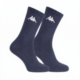 2 Paia Calza Unisex Basket Kappa K001 in Spugna Cotone. Ideale per lo sport
