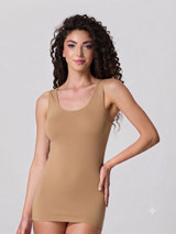 JADEA Canotta Donna a Spalla Larga in Cotone Modal – Art. 4182E