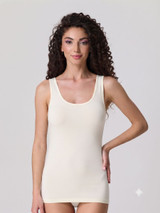 JADEA Canotta Donna a Spalla Larga in Cotone Modal – Art. 4182E