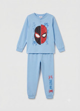 SPIDERMAN Pigiama bambino manica lunga in cotone interlock MV40M7812 SABOR